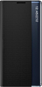 Луксозен кожен калъф тефтер ултра тънък SMART и стойка за Samsung Galaxy S20 FE G780F черен